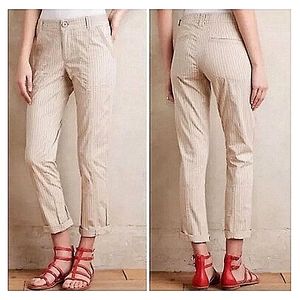 Anthropologie Hei Hei Striped Beachwalk Pants Size 28